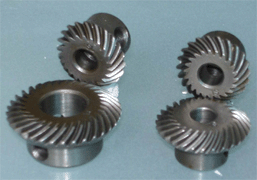 helical bevel gears for sewing machinery